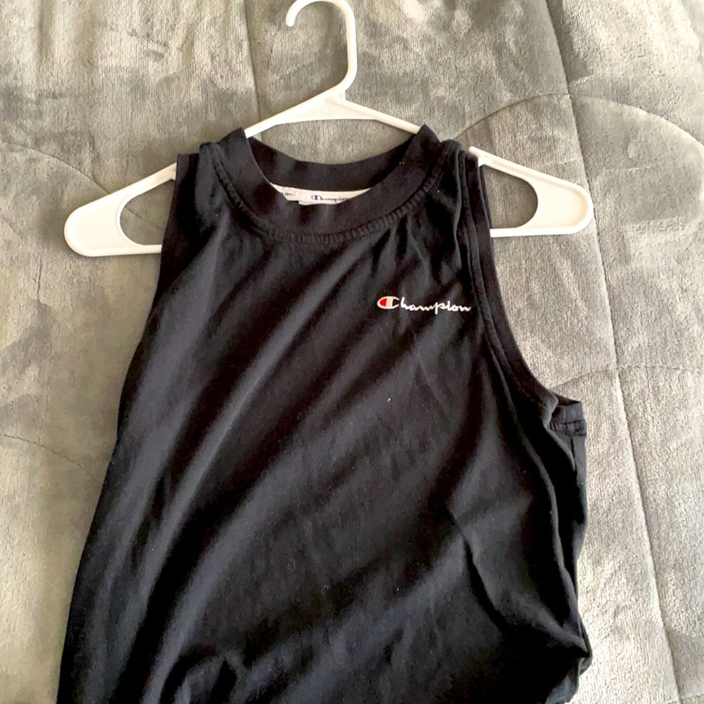 Black CHAMPION tank top